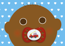 Schnullerkarte Robert